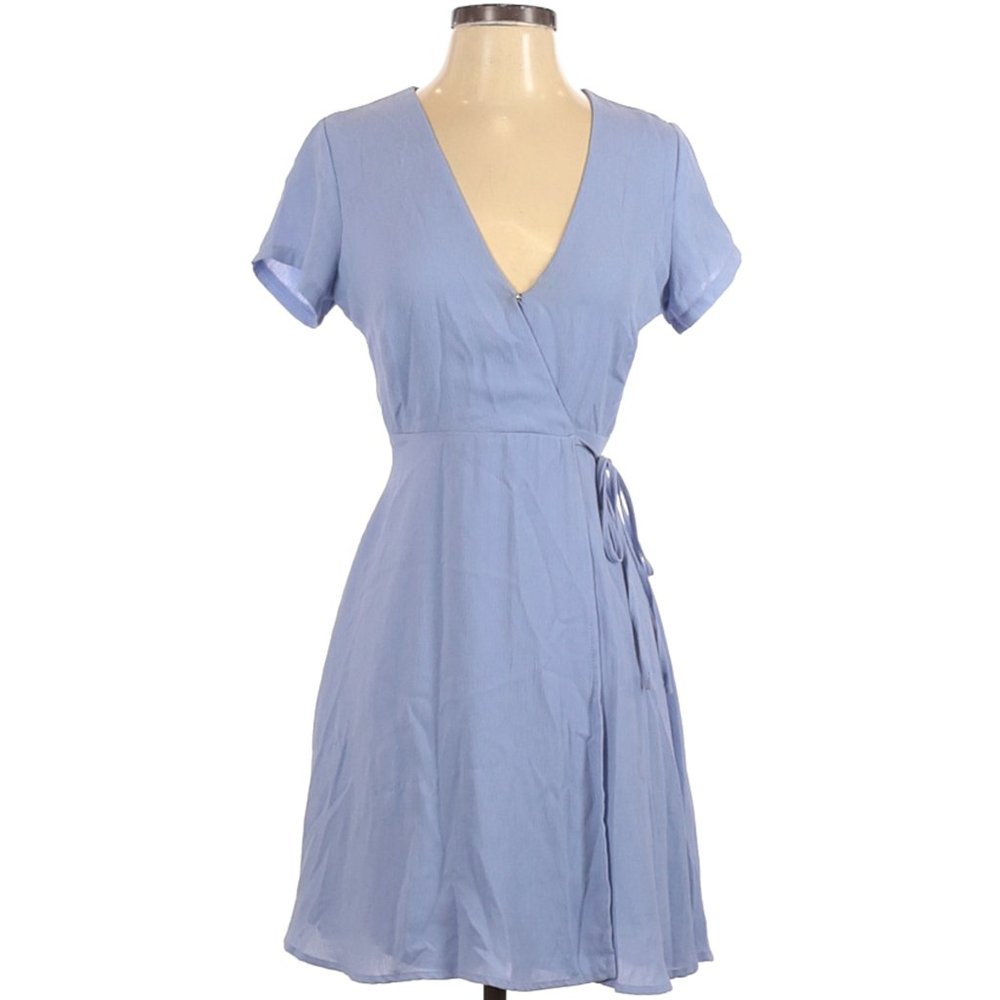 Flowy Wrap Dress